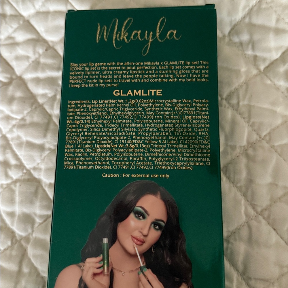 Mikayla X Glamlite Lucky Charm Lip Set - Picture 2 of 3